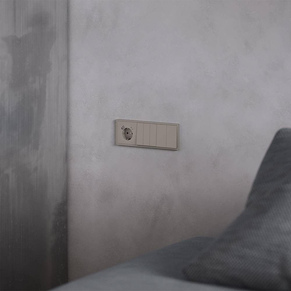 Клавиши для 2-клавишного выключателя Voltum S70 VLS000314 капучино фото 5