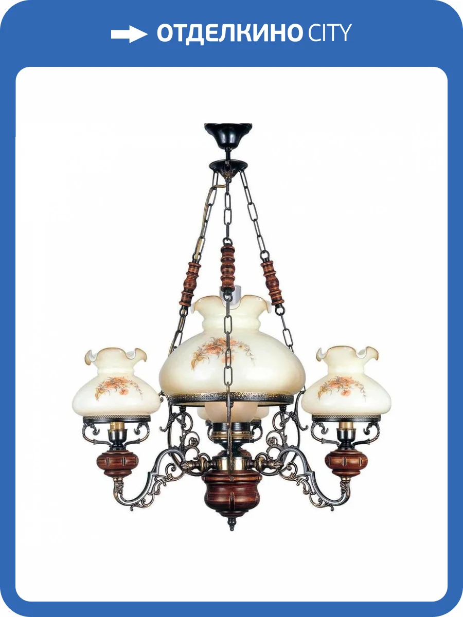 Подвесная люстра Reccagni Angelo L 2401/3+1 фото 4