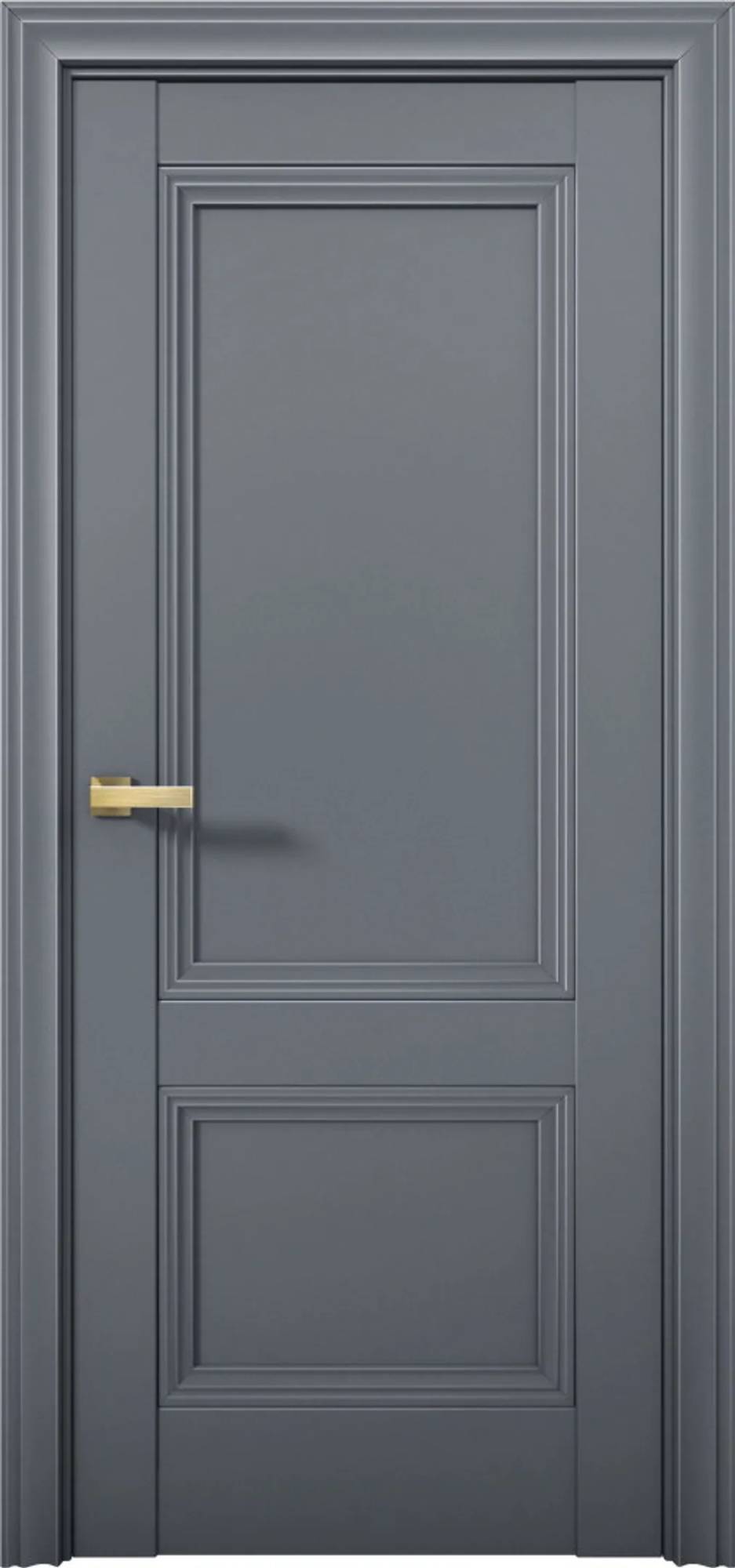 Межкомнатная дверь глухая Brandoors Prime B32 Полотно Антрацит 2000х900