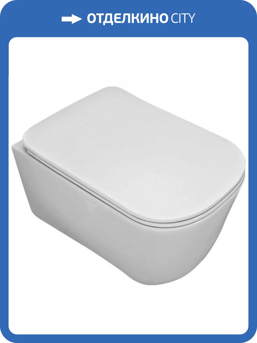 Чаша для унитаза подвесного Kerasan Tribeca 511401 белый фото 7