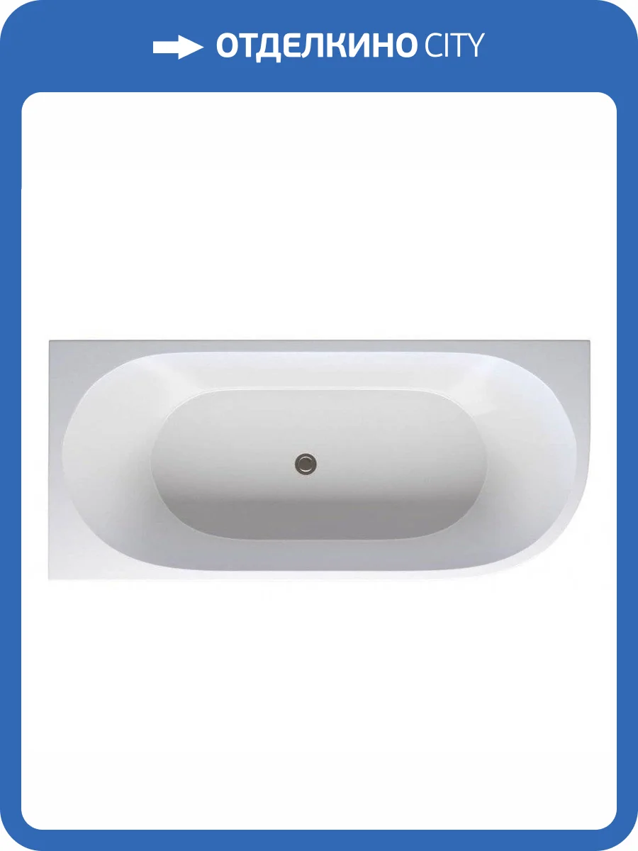 Акриловая ванна Aquanet Family Elegant A 3805-N-MW 180x80 белая матовая фото 3