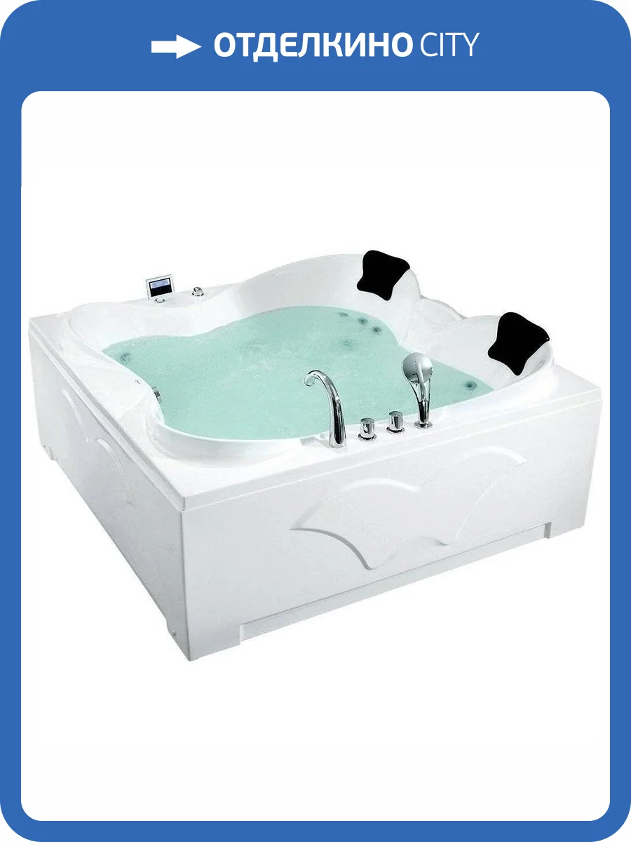 Акриловая ванна Gemy G9089 K R 190x190 фото 7