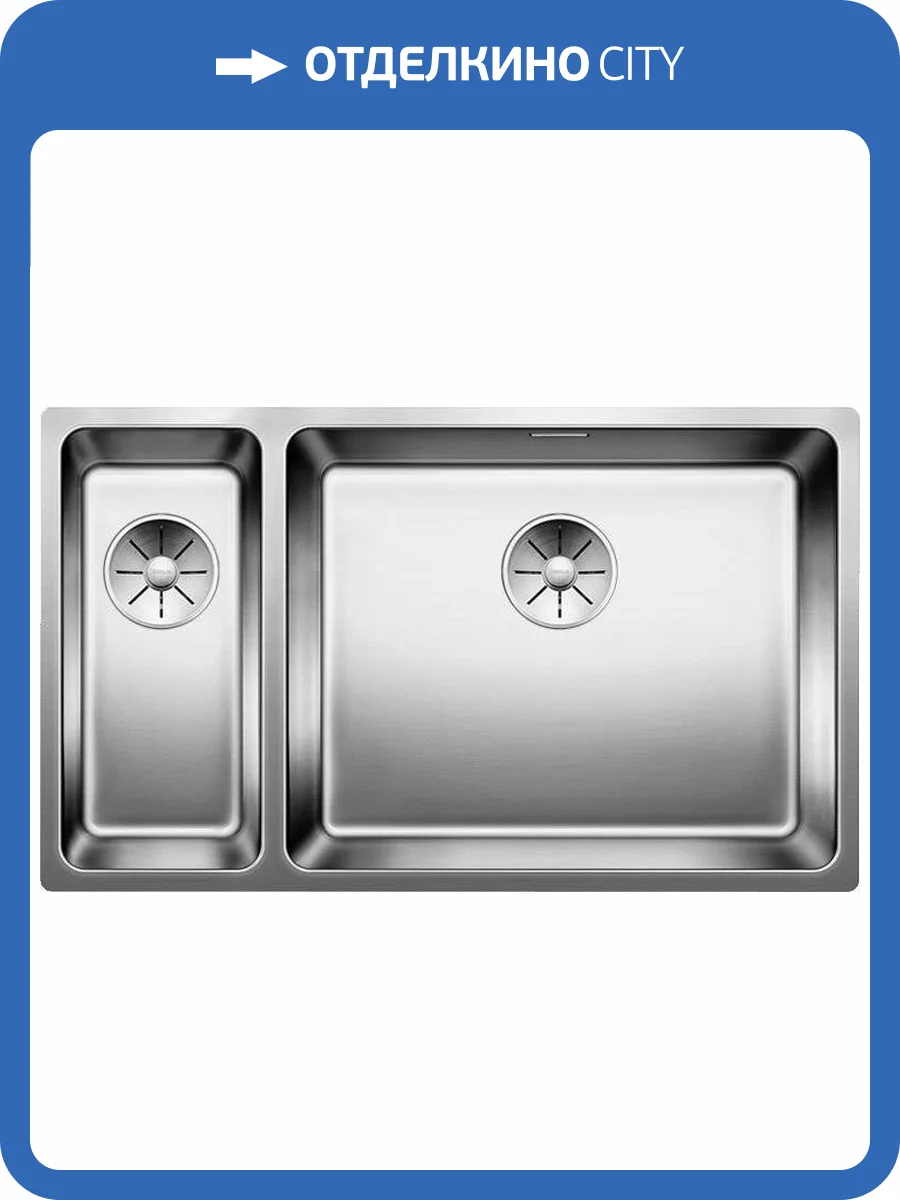Мойка кухонная Blanco Andano 500/180-U 522989 нержавеющая сталь фото 5