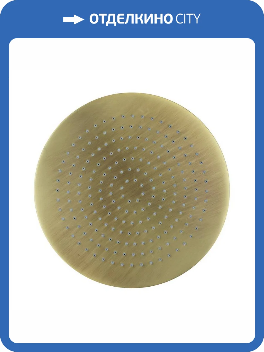 Лейка для душа Giulini Futuro F1707-25BROP бронзовая фото 3