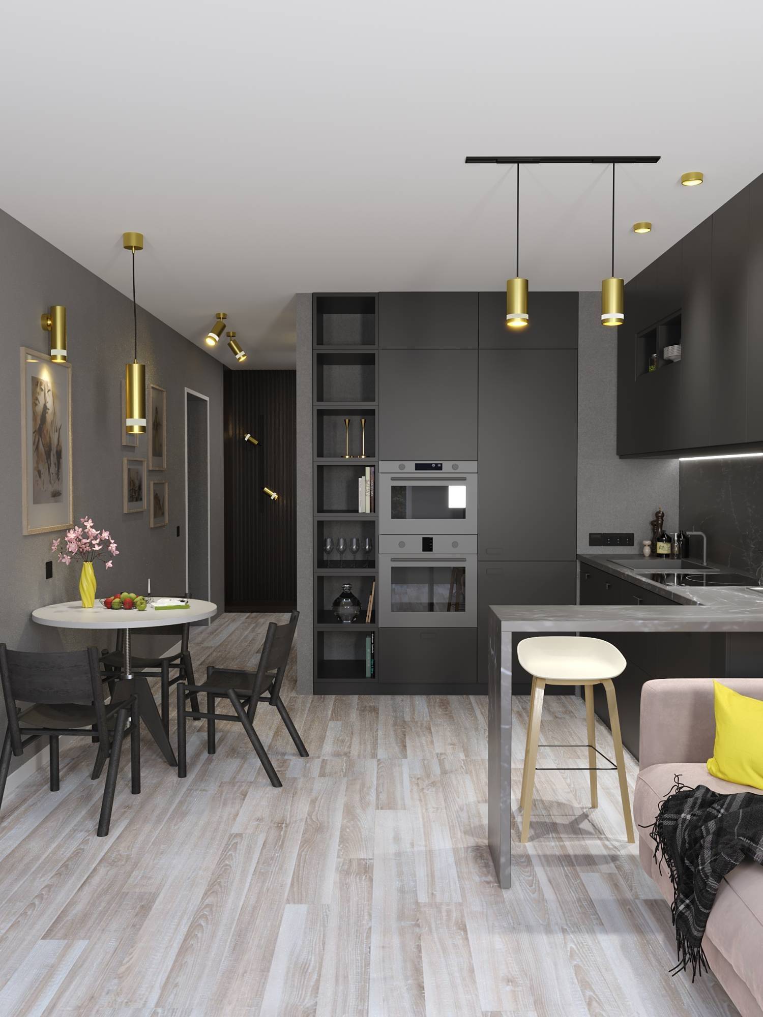 Потолочный светильник IEK 4016 LT-UPB0-4016-GX53-1-K22 фото 2