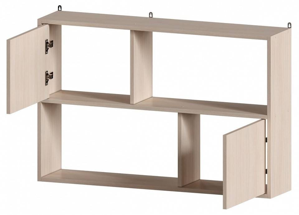 Полка настенная МФ Jazz ПД 1М ПД-1М Дуб молочный фото 4