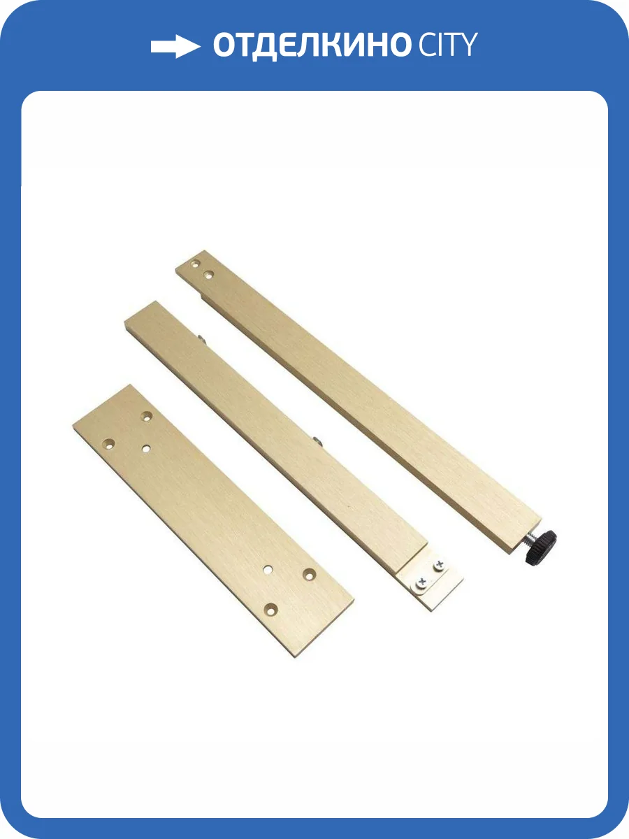 Ножки для мебели Allen Brau Reality 1.32009.03 латунь браш фото 2