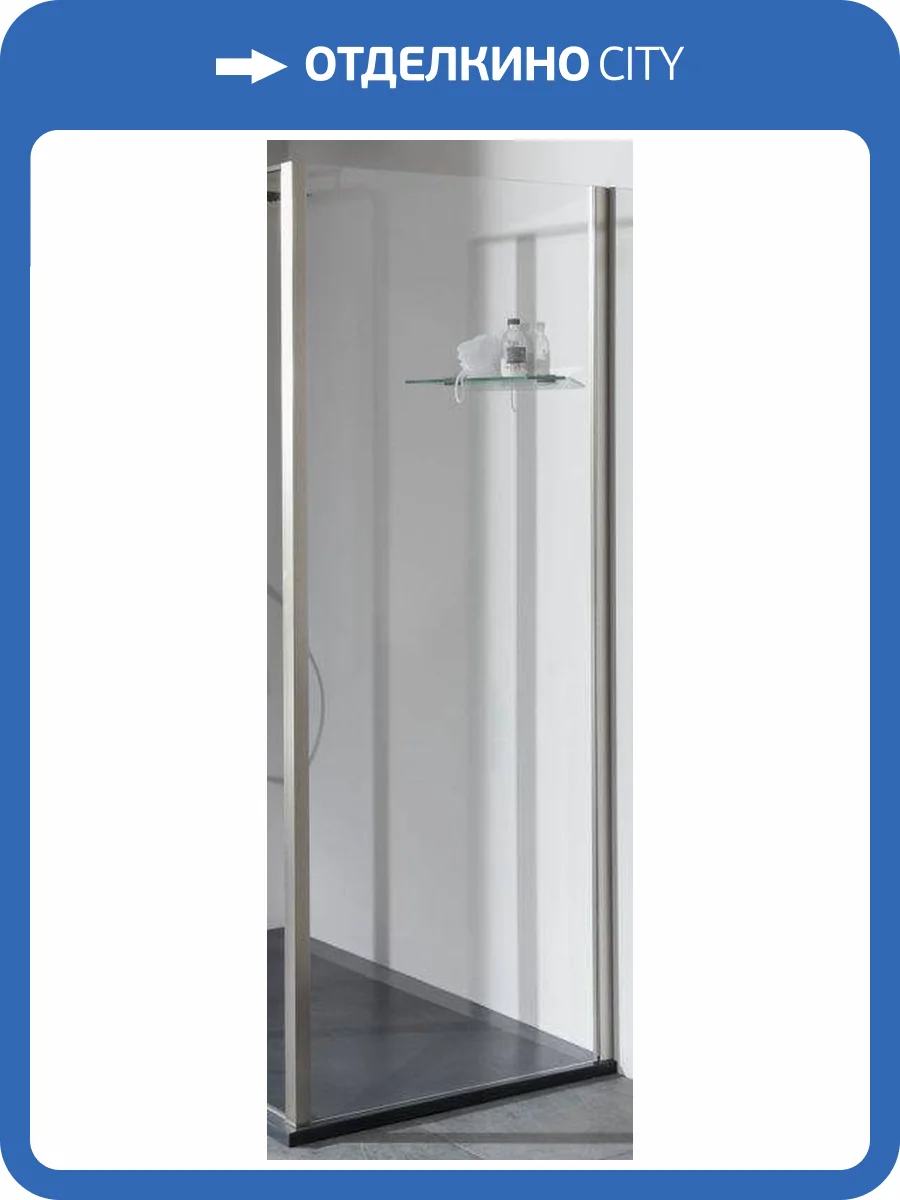 Боковая стенка Allen Brau Priority 3.31041.BA браш алюминий , 800x2000 фото 3