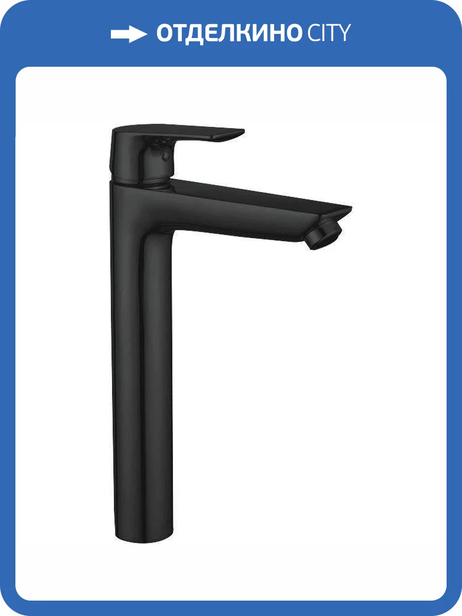 Смеситель для раковины Aquanet Static AF330-11B черный матовый фото 3