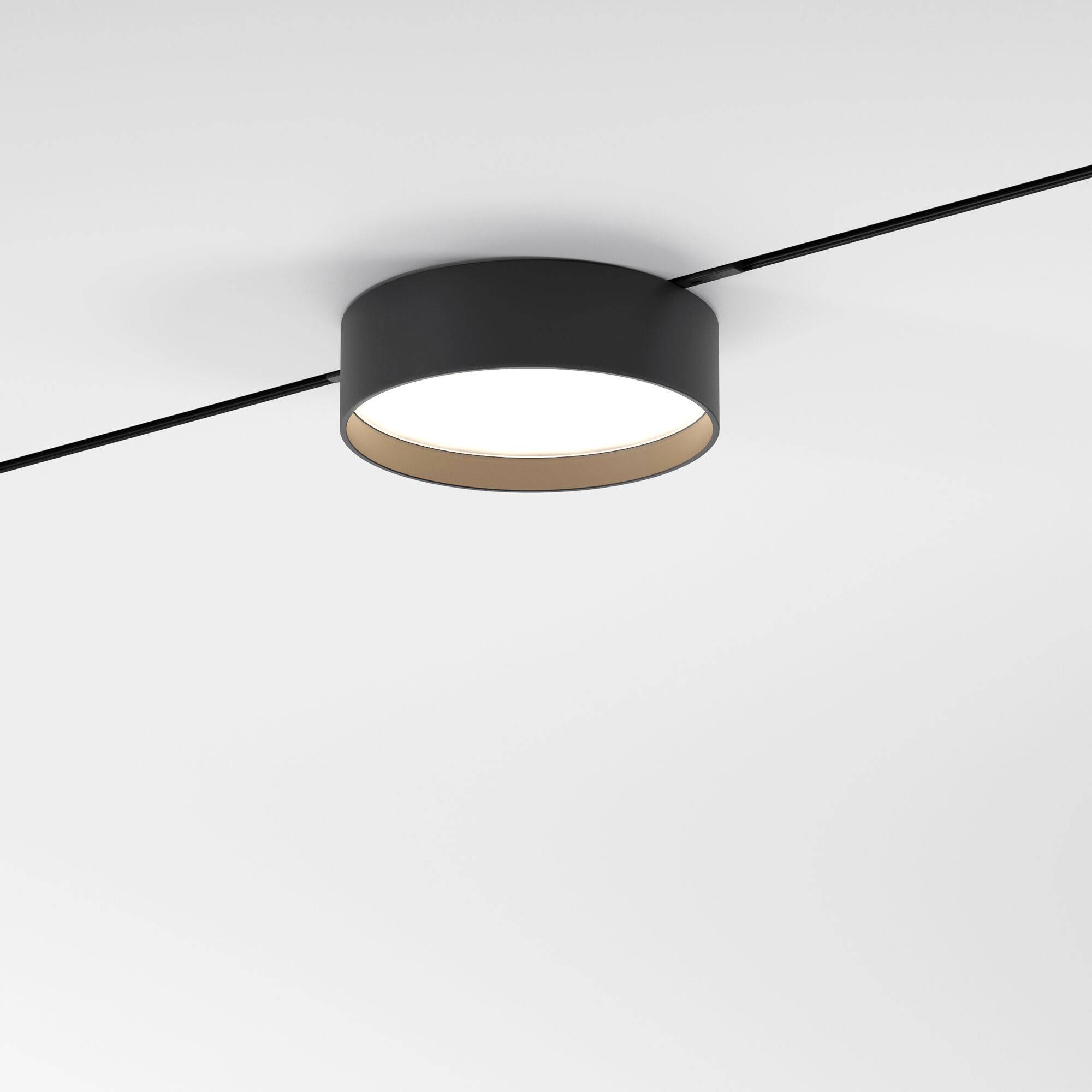 Магнитный трековый светодиодный светильник Elektrostandard Mini Magnetic 85161/01 12W 3000K черный