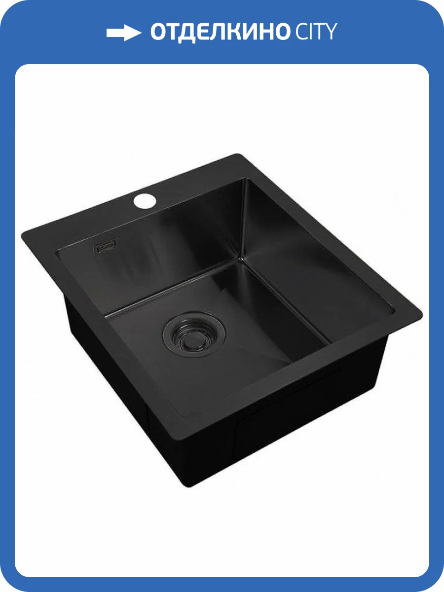 Мойка кухонная Zorg Light ZL R 450510 GRAFIT фото 3