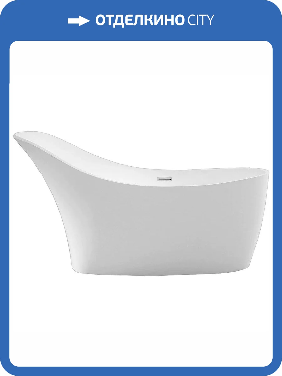 Акриловая ванна Abber AB9245 169x75 фото 5