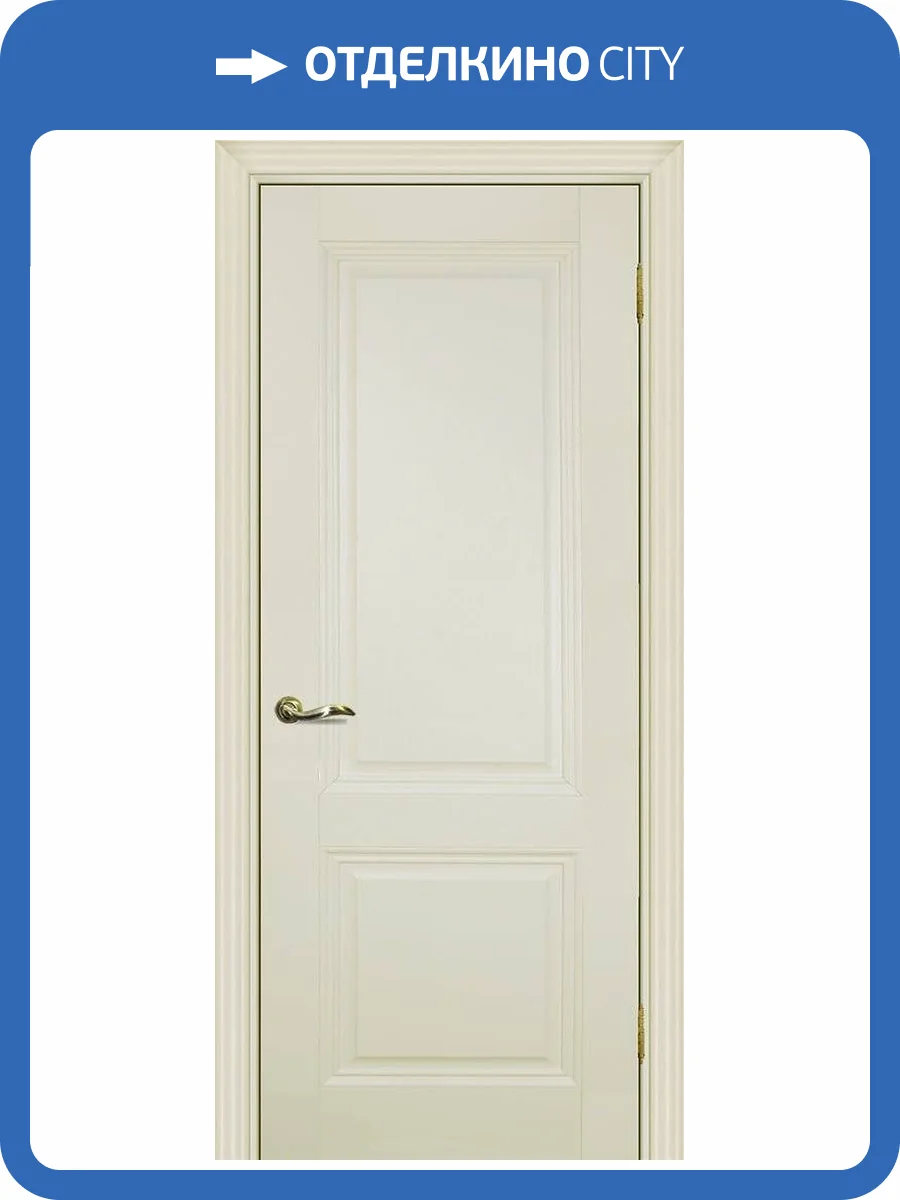 Межкомнатная дверь Profilo Porte экошпон PSC-28, глухая, магнолия 700x2000 фото 2