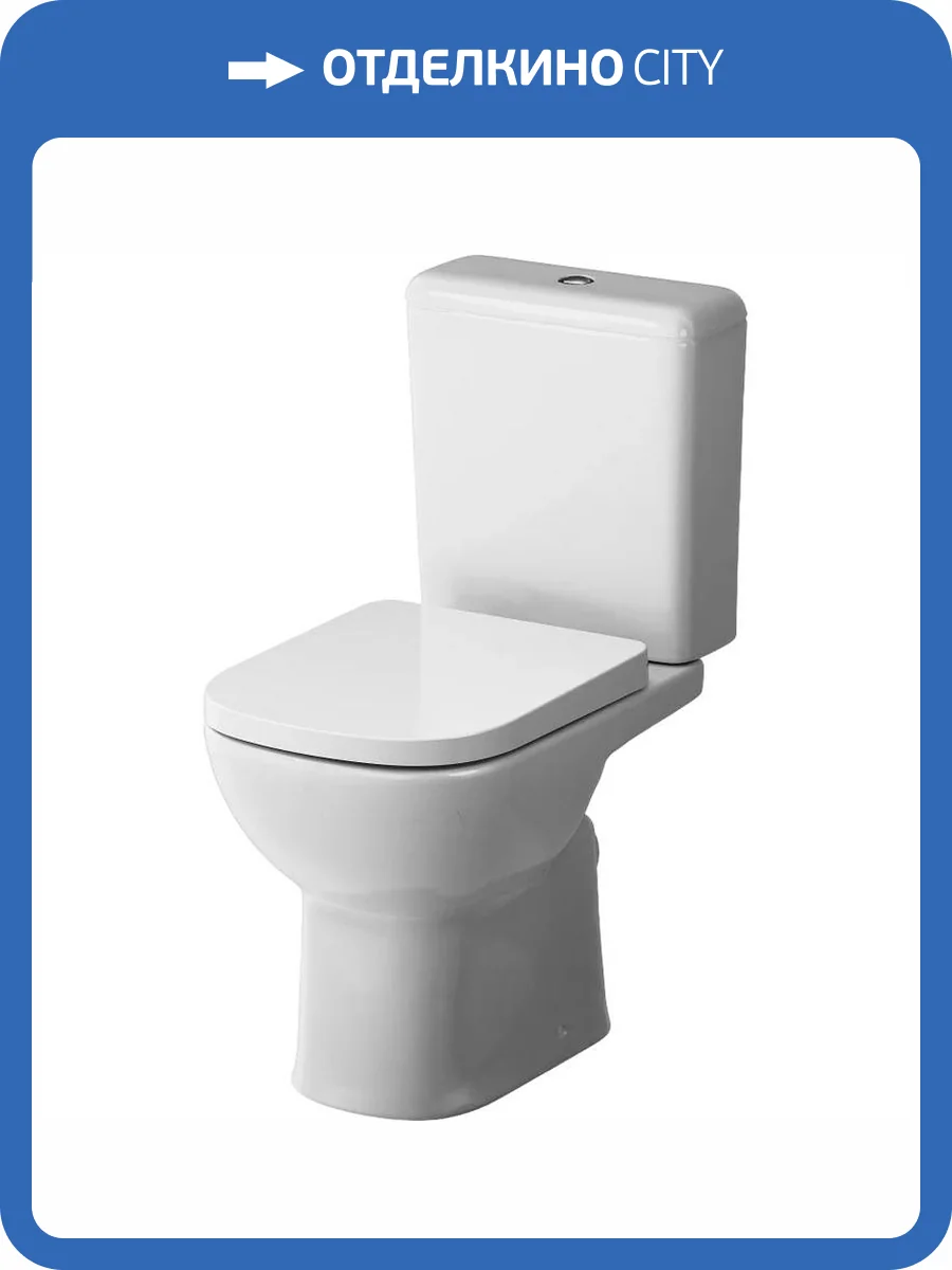 Унитаз-компакт Am.Pm Sunny C85C8601SC Aquaspin безободковый, с крышкой-сиденьем микролифт фото 12