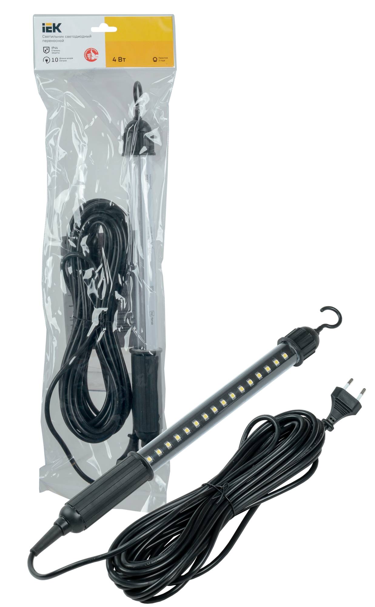 Переносной светодиодный светильник IEK ДРО 2060 LDRO1-2060-04-10-K02 фото 2