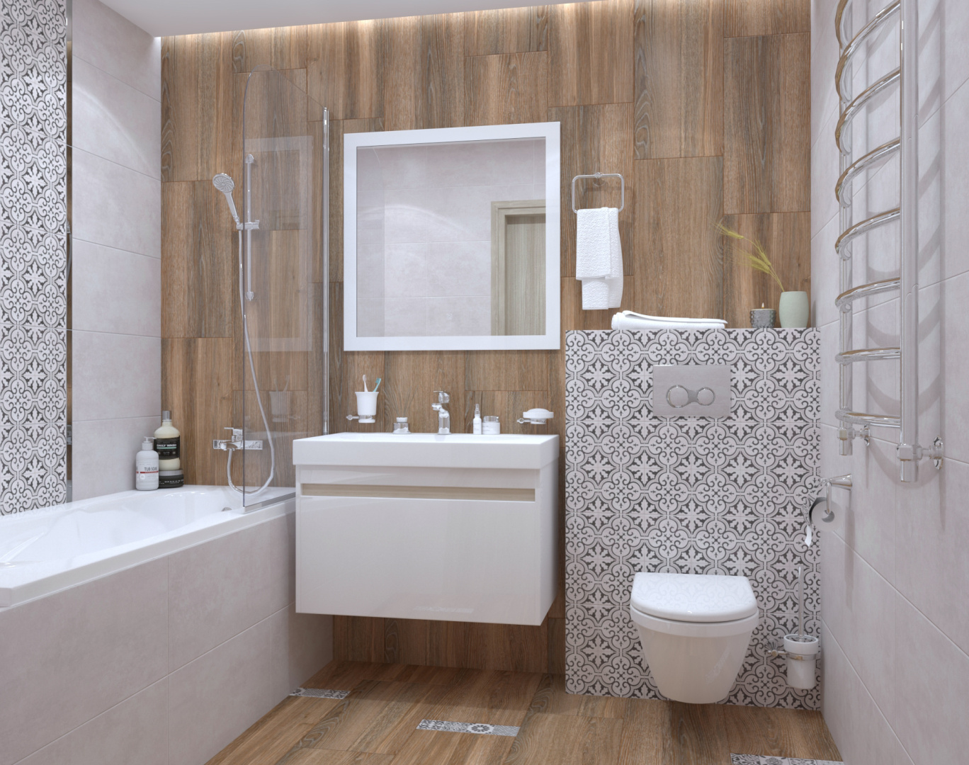 Lasselsberger Ceramics Винтаж Вуд 1