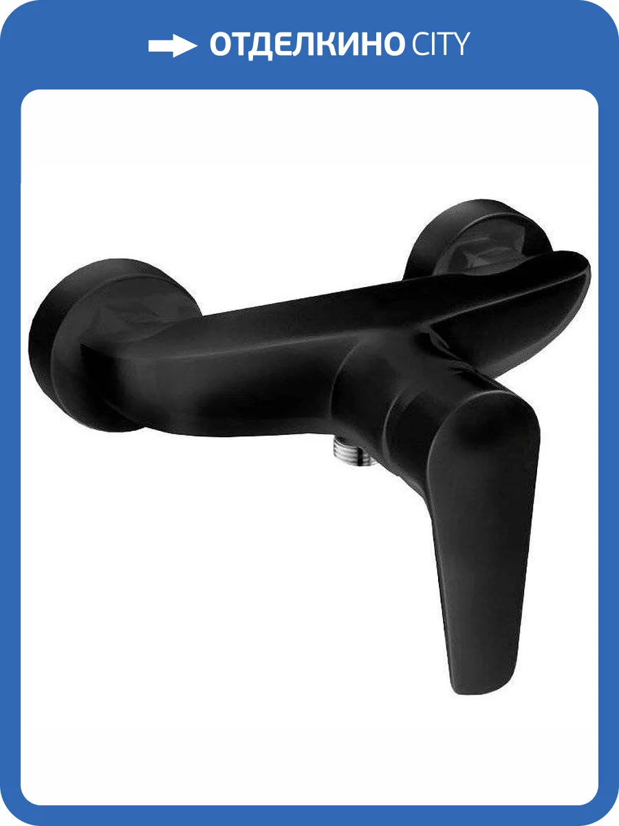 Смеситель для душа Bravat Arden F9351385BC-01-RUS черный фото 3