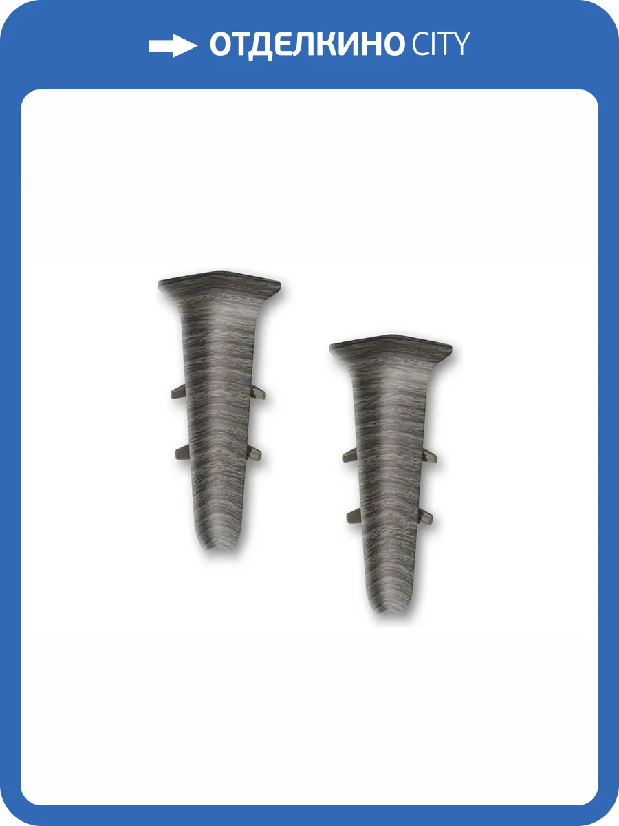 Внутренний угол Ideal Деконика D85 352 Каштан Серый 85 мм фото 2