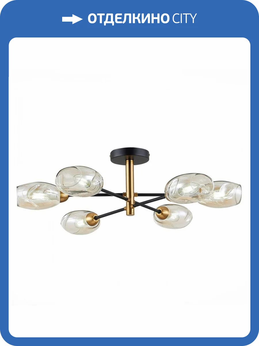 Потолочная люстра Evoluce Gloa SLE155502-06 фото 2