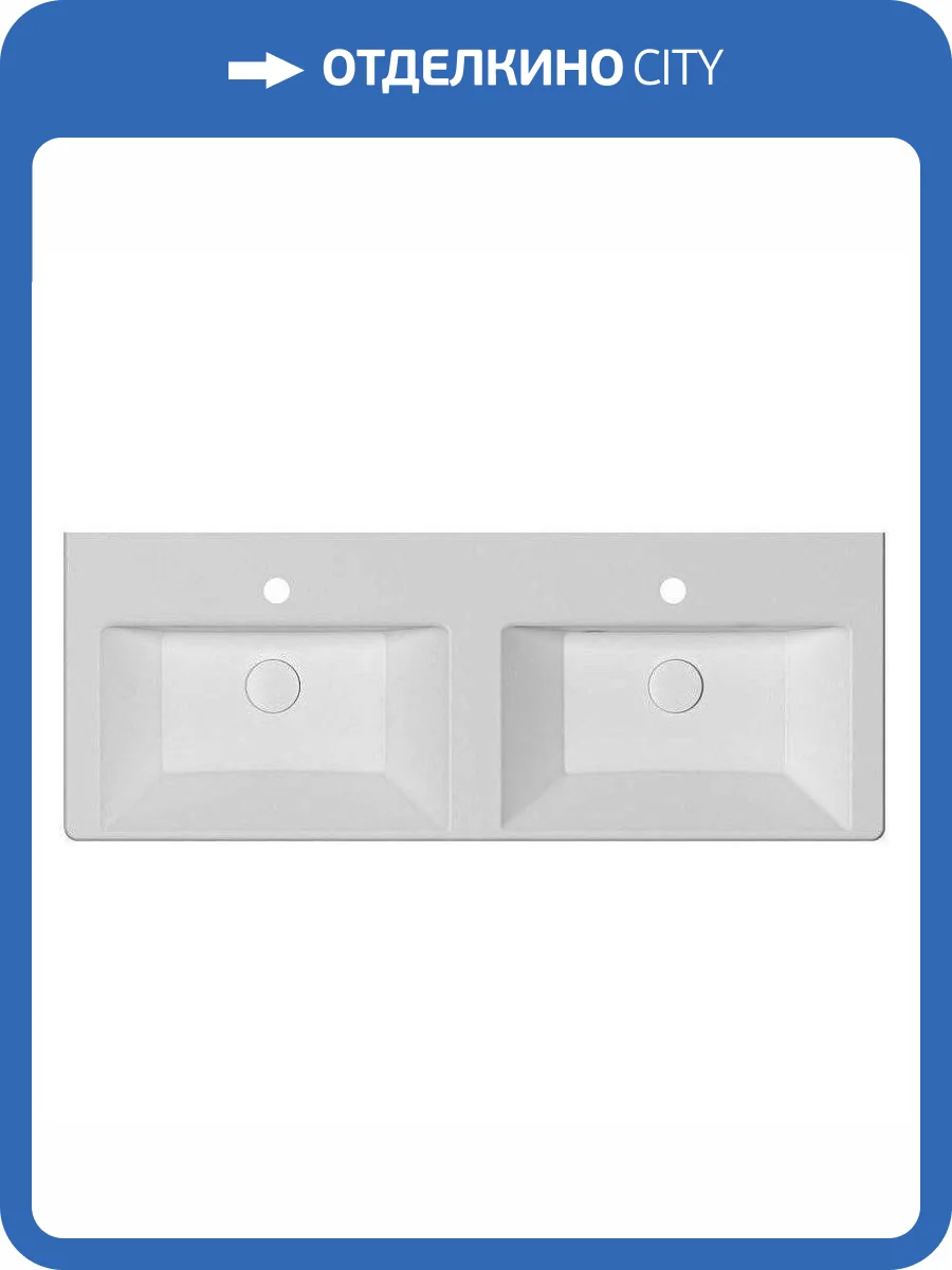 Раковина Isvea SistemaV 10SV53120SV 120 см фото 5