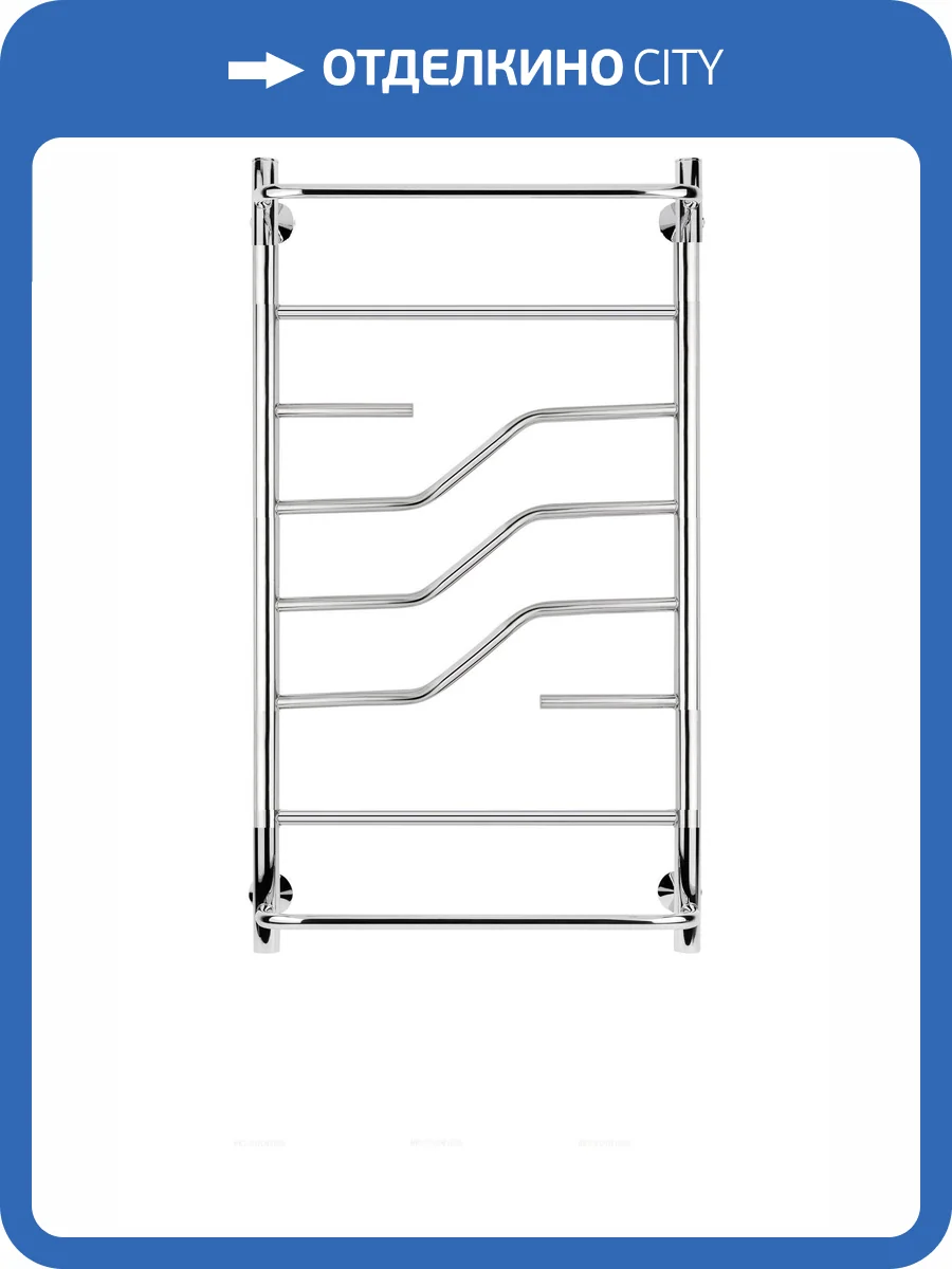 Полотенцесушитель электрический Secado Риволи 4603777458263 СП 100x60, L, хром фото 3