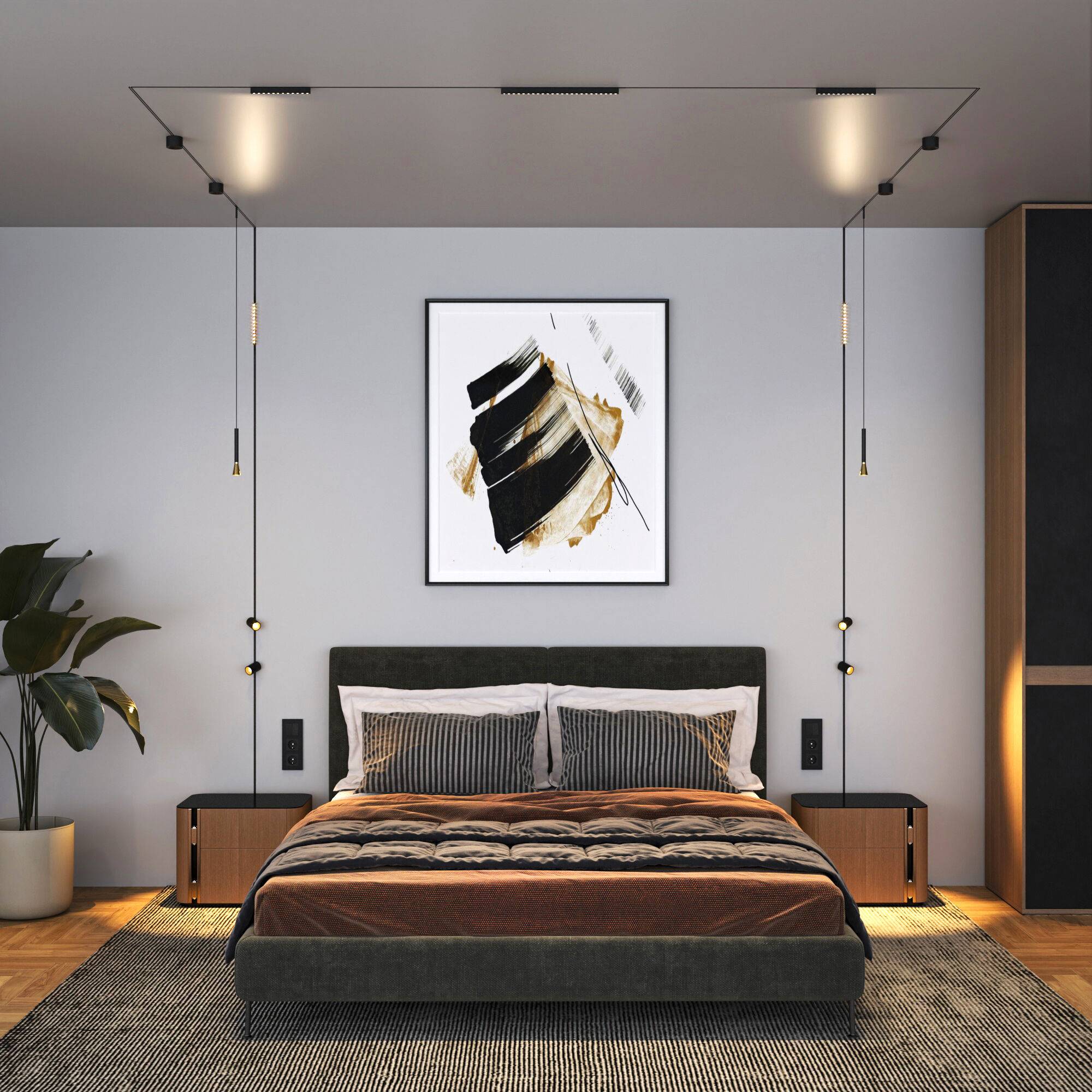Трековый линейный светодиодный светильник Elektrostandard Mini Magnetic 85168/01 10W 3000K черный фото 4