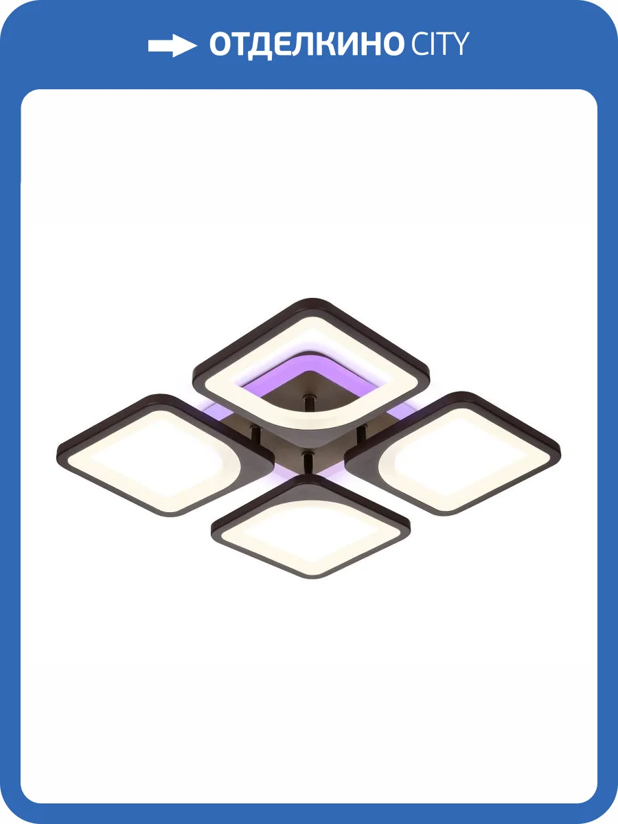 Потолочный светодиодный светильник Ambrella light Acrylica FA442 фото 6