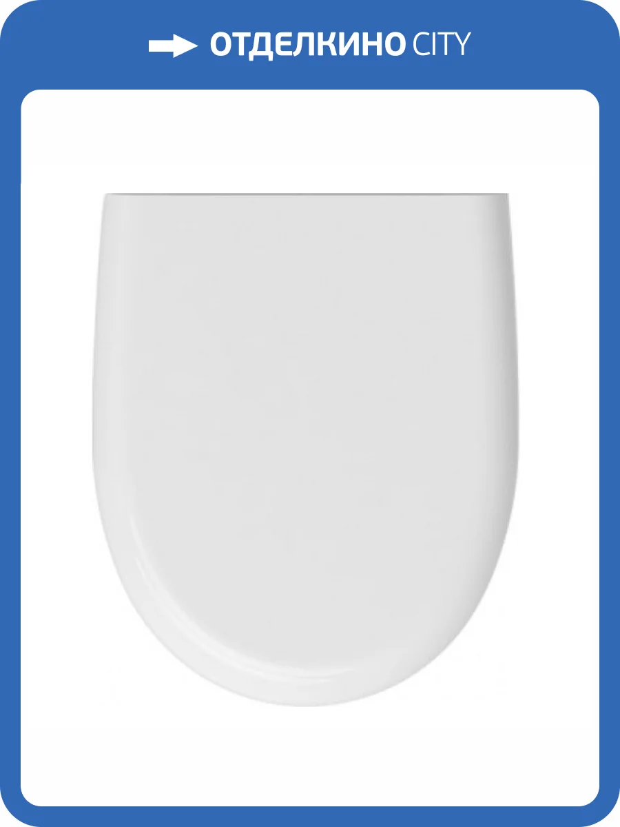 Крышка-сиденье Isvea Absolute 40R30700I белый фото 2