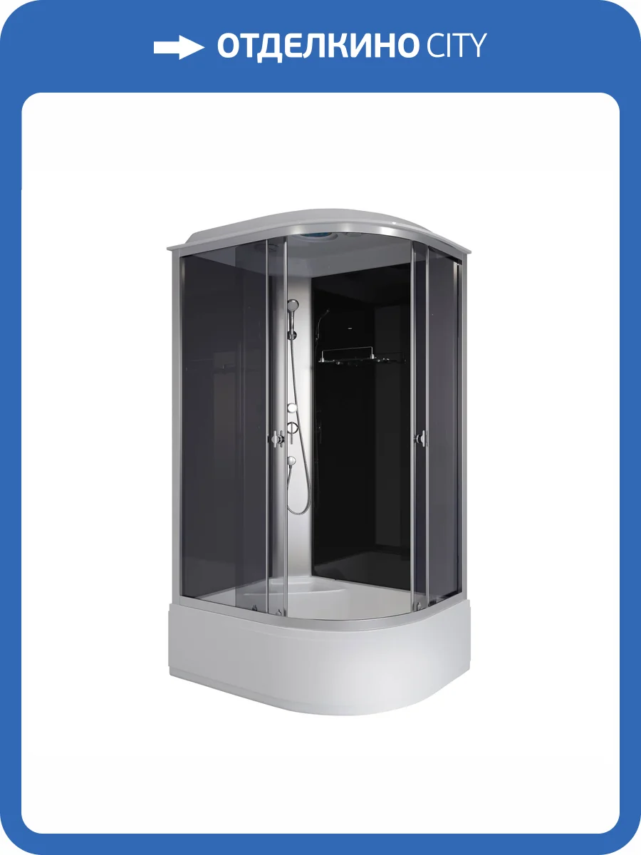 Душевая кабина Niagara Eco E120/90/40L/TN 120x90x215 фото 14