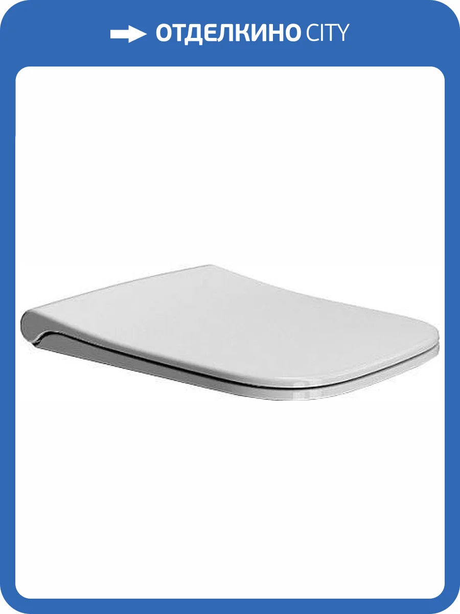 Крышка-сиденье GSI Nubes MS96C11 SoftClose белый глянцевый фото 2
