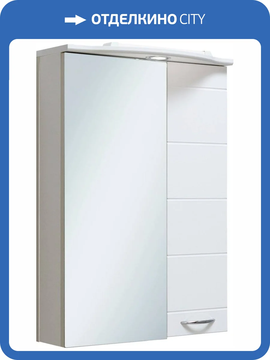 Зеркало-шкаф Runo Кипарис 50 фото 4