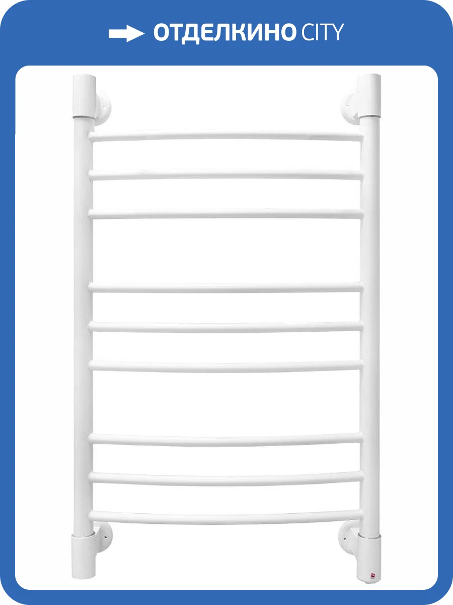 Полотенцесушитель электрический Energy Ergo2 85x50 белый матовый фото 4