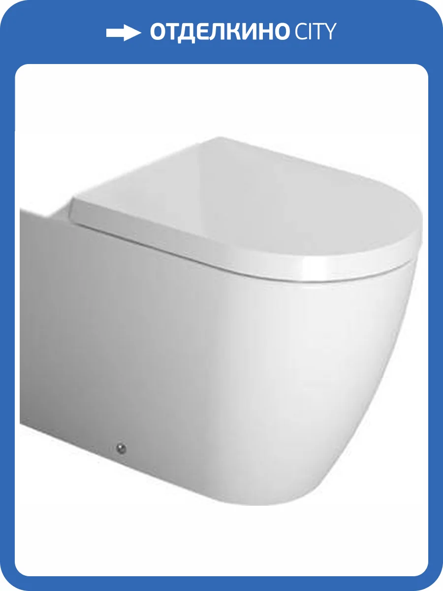 Чаша для унитаза-компакта Duravit ME by Starck 2170090000 фото 4