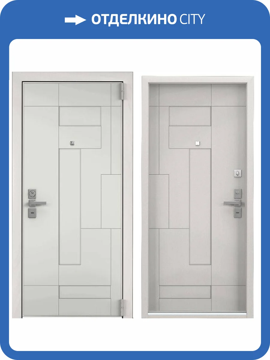 Входная стальная дверь Torex ULTIMATUM NEXT 867910 ПВХ Ферро/ПВХ Бьянко 2050x880 фото 2