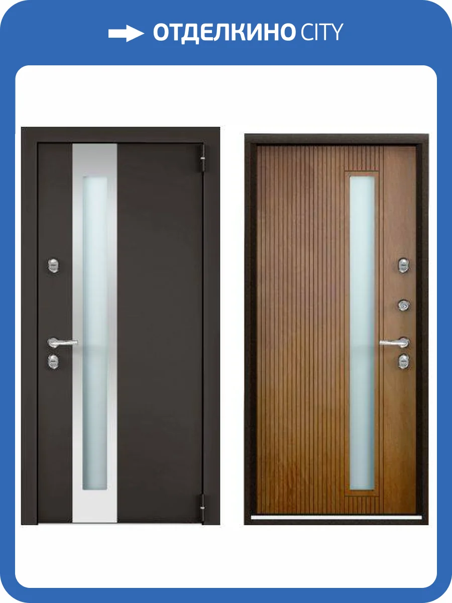 Входная стальная дверь Torex SNEGIR PRO-C MP 961415 Букле коричневый/ФМ Американский орех 2000x880 фото 2