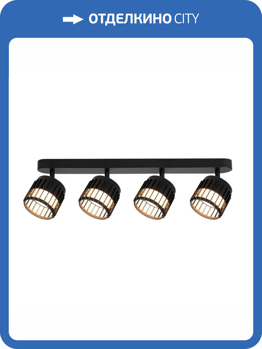 Светильник потолочный Arte Lamp Atria A8031PL-4BK фото 2