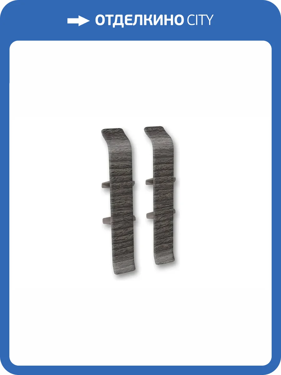 Соединитель Ideal Деконика D85 352 Каштан Серый 85 мм фото 2