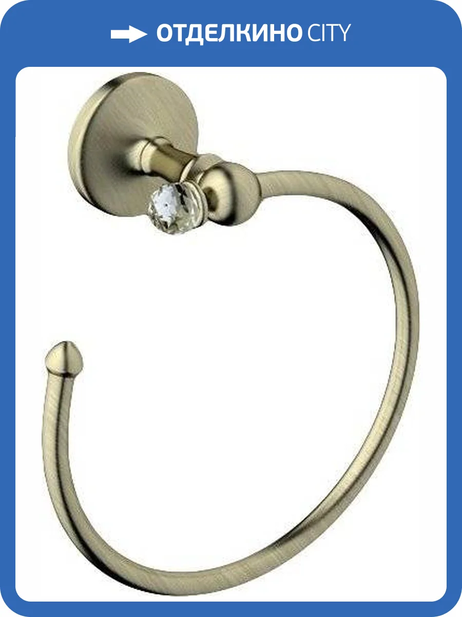 Полотенцедержатель Art&Max Antic Crystal AM-E-2680SJ-Br фото 4