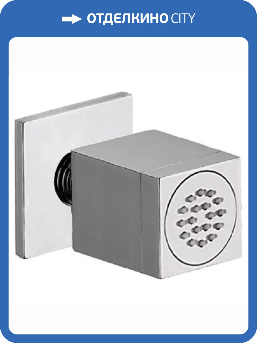 Душевая форсунка Remer Q34JET хром фото 3