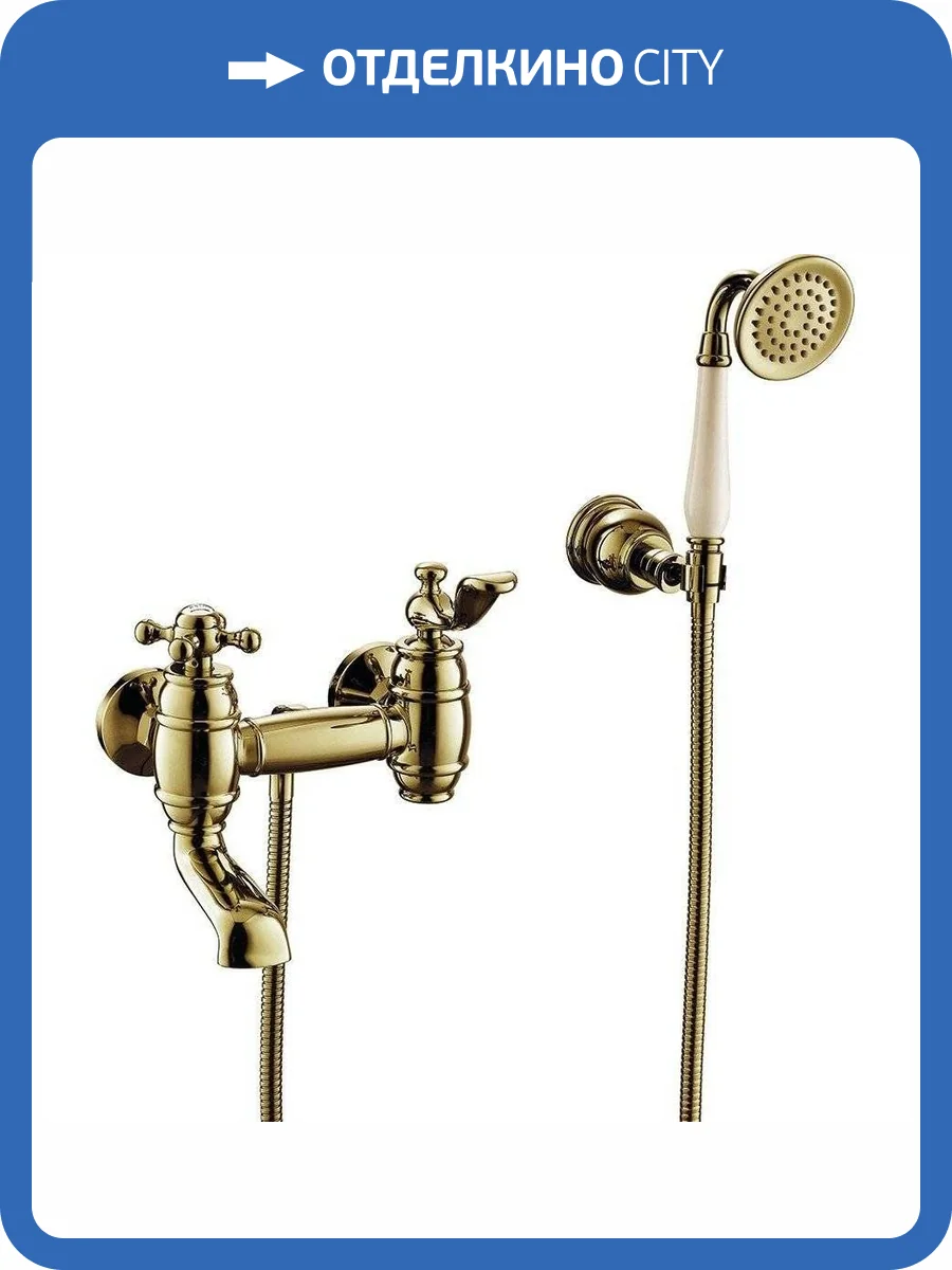 Смеситель для ванны Timo Lina 7034/02Y antique фото 4
