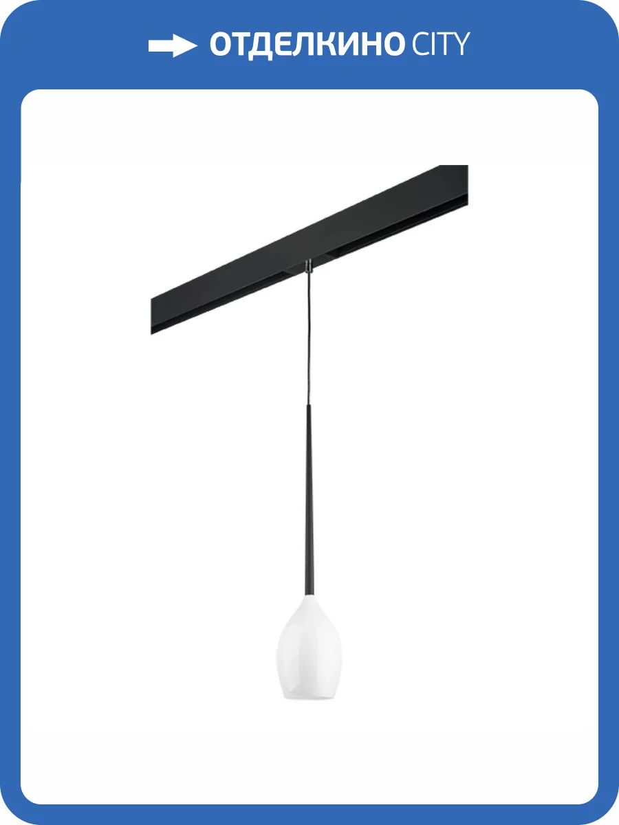 Трековый светильник Lightstar Meta d'uovo (807110+595007) PRO807110 фото 2