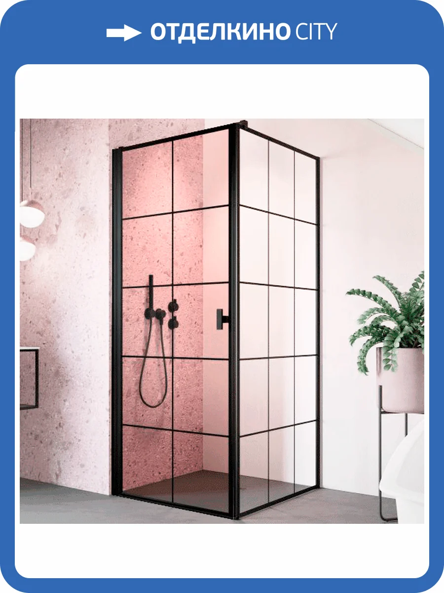 Дверь для душевого уголка Radaway Nes Black KDJ I Factory 100 L фото 8