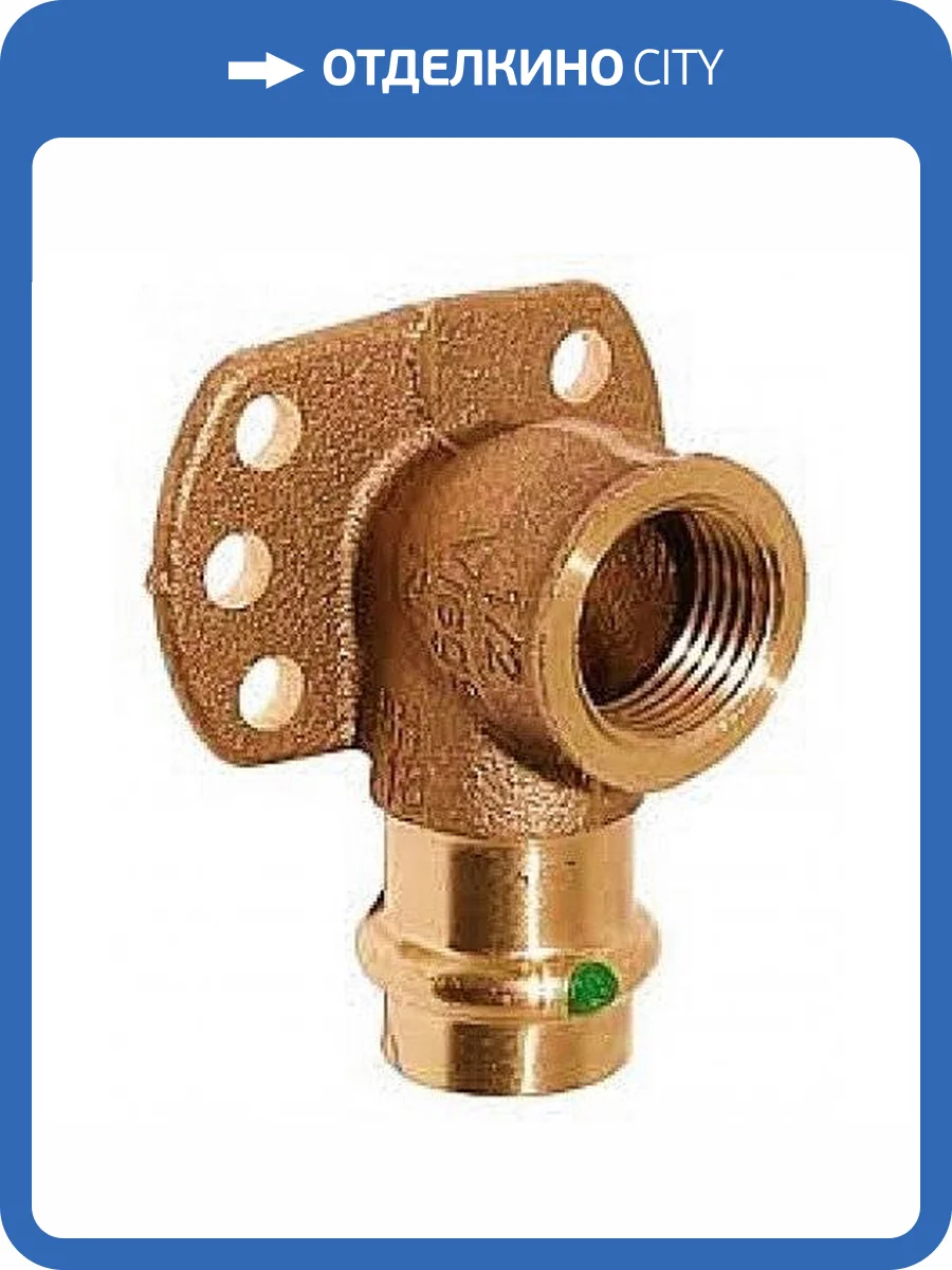 Водорозетка медная Viega Sanpress с SC-Contur d=15 (арт. 107 345) фото 4