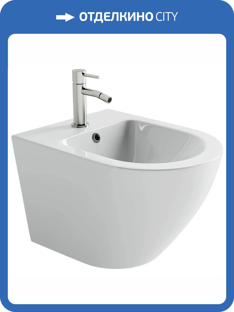 Биде Ceramica Nova Alba CN11006 белый фото 9