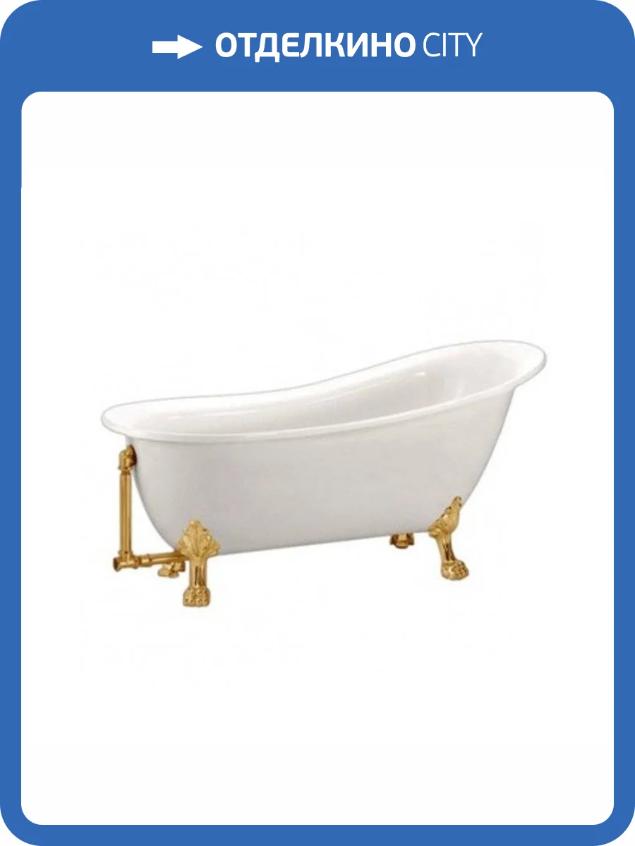 Акриловая ванна BelBagno BB06-1550 155x76 фото 3