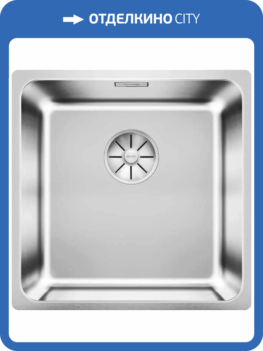 Мойка кухонная Blanco Solis 400-IF 526118 сталь фото 5