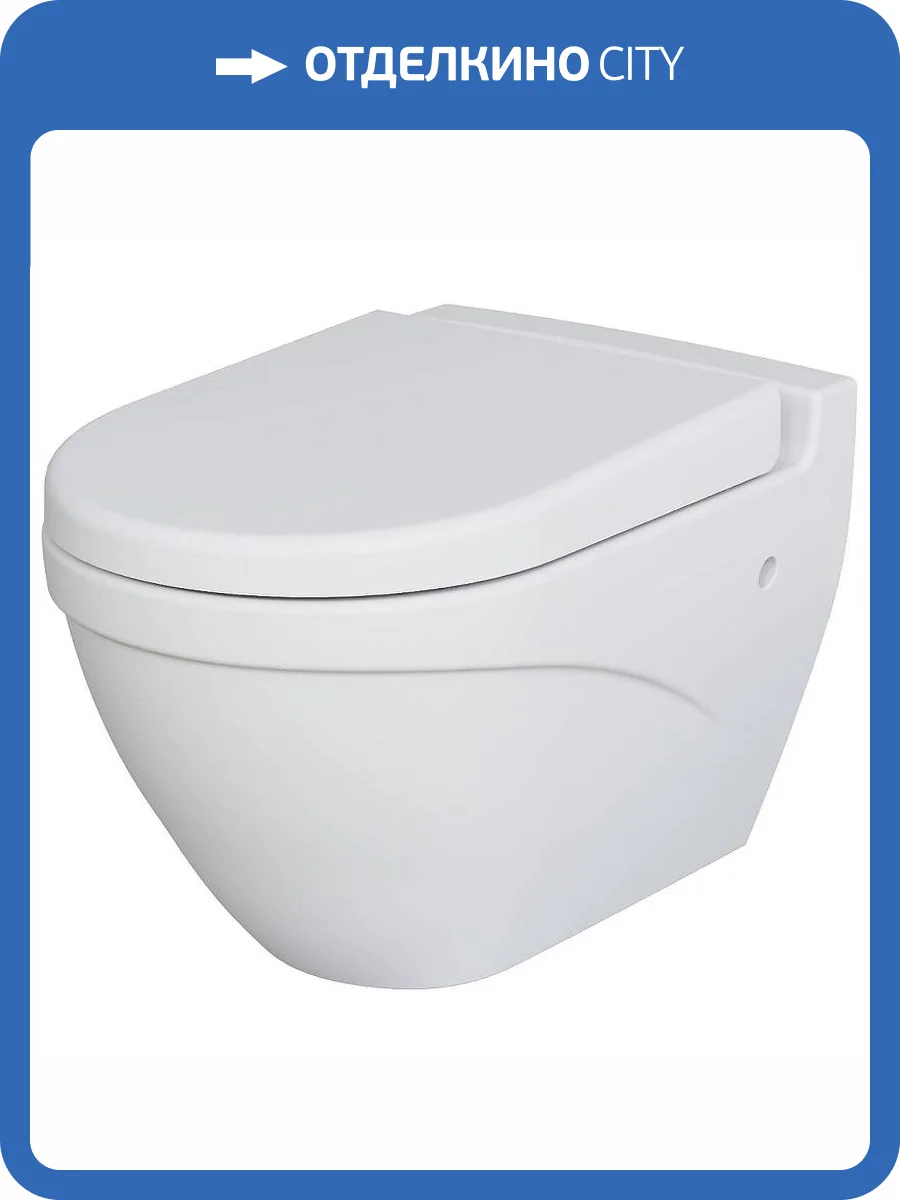 Унитаз подвесной Ambassador Nord 133T20101 белый матовый фото 15