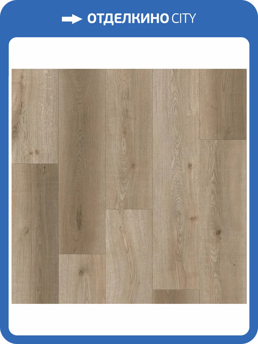 SPC Ламинат FloorBee Project 4/43 4V 9270 Дуб Зотман 1220x182 фото 3