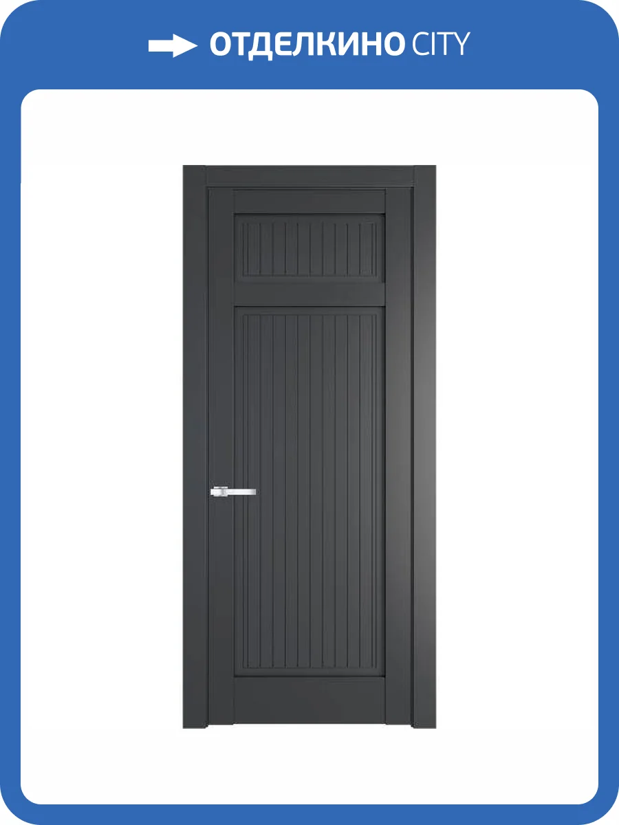 Межкомнатная дверь Profil Doors 3.3.1 PM полотно Графит 600x2000 фото 2