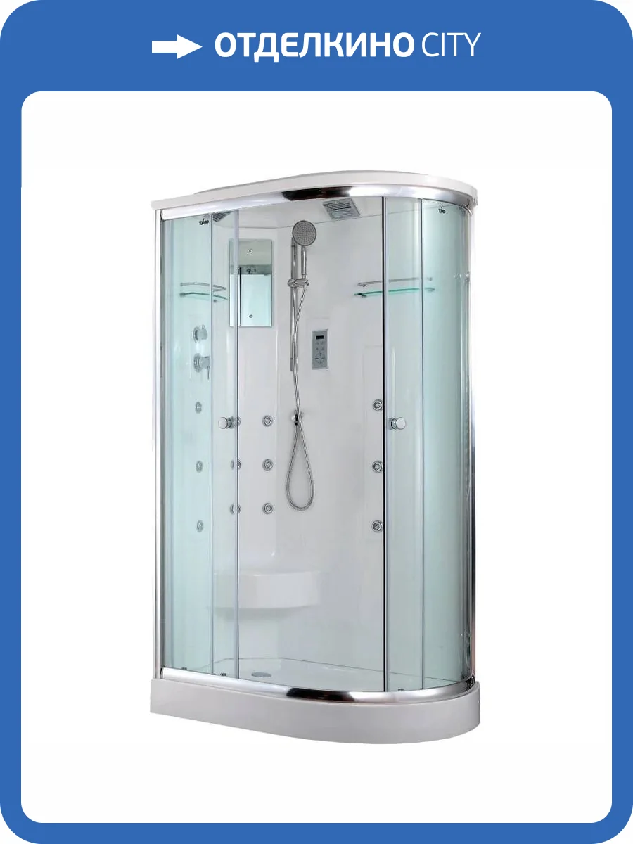 Душевая кабина Timo Lux T-7702 L с сиденьем фото 10